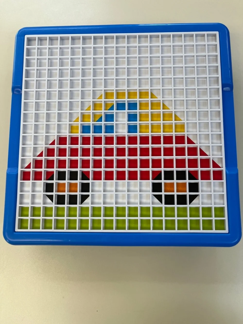 Kids Colorful Mosaic Puzzle with 490 pcs Building Blocks STEM Educational.